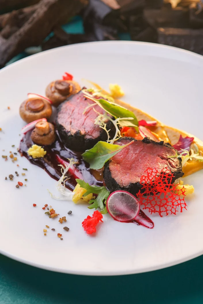 Professionelle Fotografie von Speisen für das Restaurantmenü, visueller Content für Gastronomie und Marketing