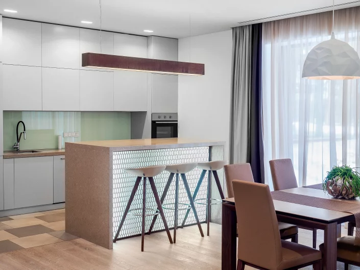 Immobilienfotografie Magdeburg – Küche mit hochwertigen Materialien